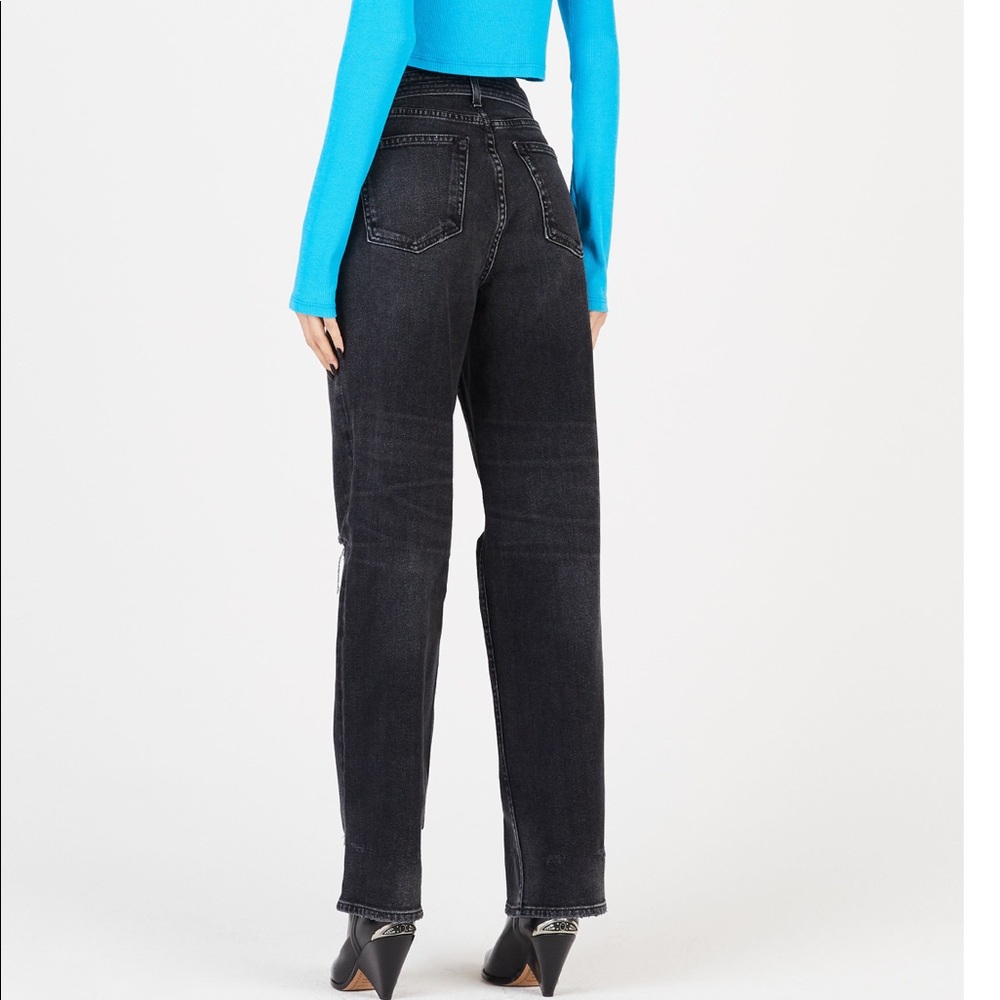 🎉HP🎉Cotton Citizen Boyfriend Jean in Light Grey - Picture 8 of 8